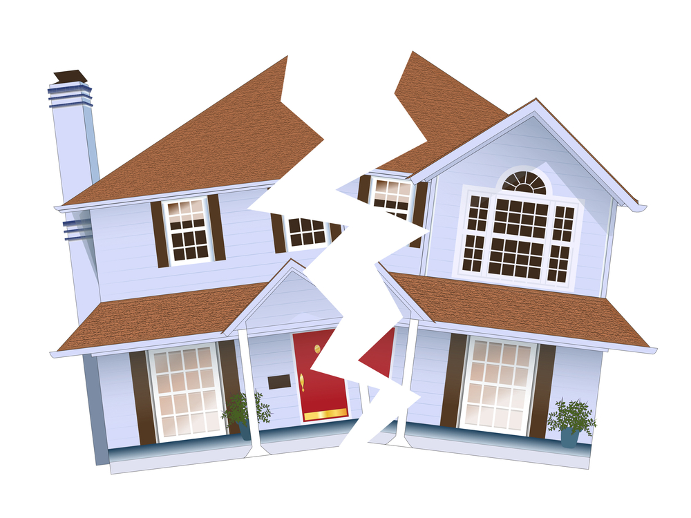 Where's Home? home split in half